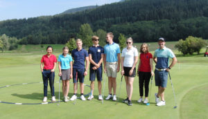 Golf Feriencamp in den Sommerferien in Zell am See, Österreich.